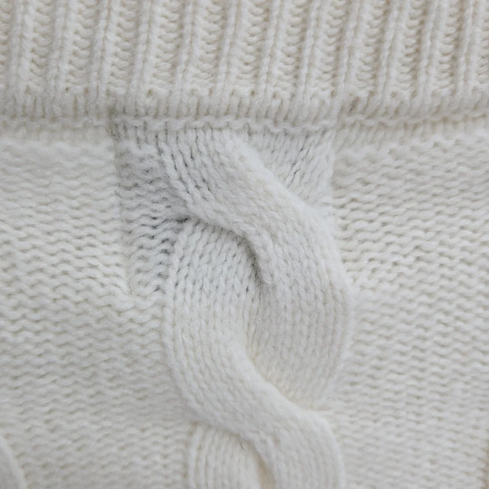 Sundays Sweater Cream Cable Net 100%‎ Wool